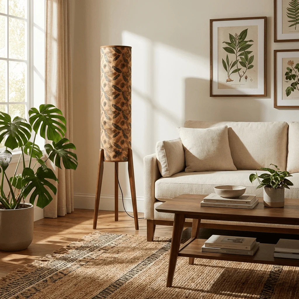Terra Ink Column Floor Lamp - Image 6