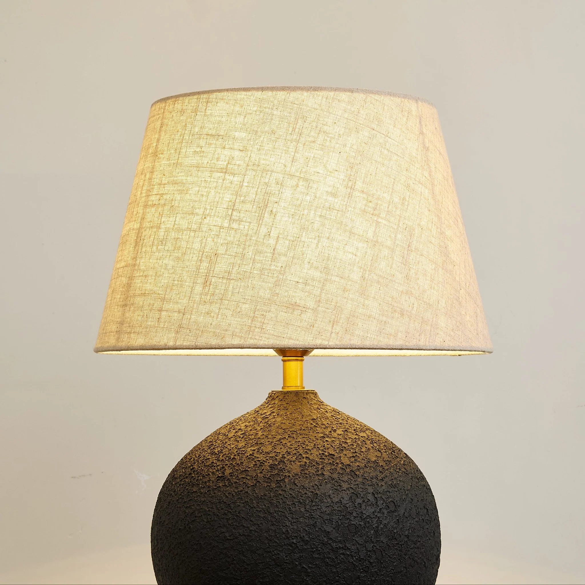 Terra Noir Textured Table Lamp - Image 11