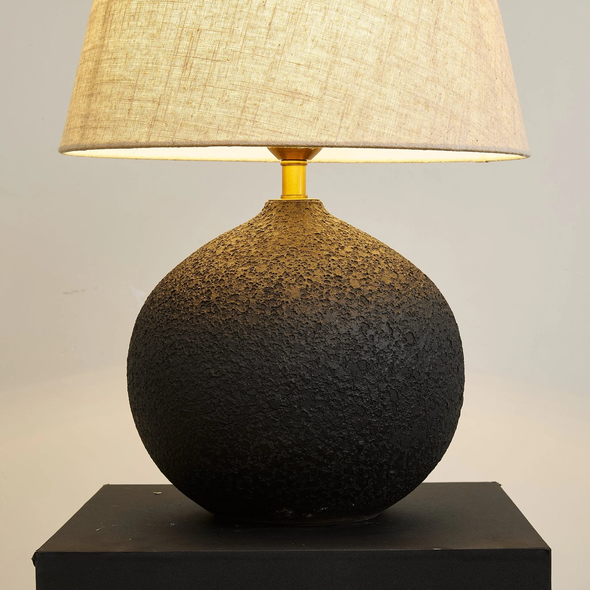 Terra Noir Textured Table Lamp - Image 14