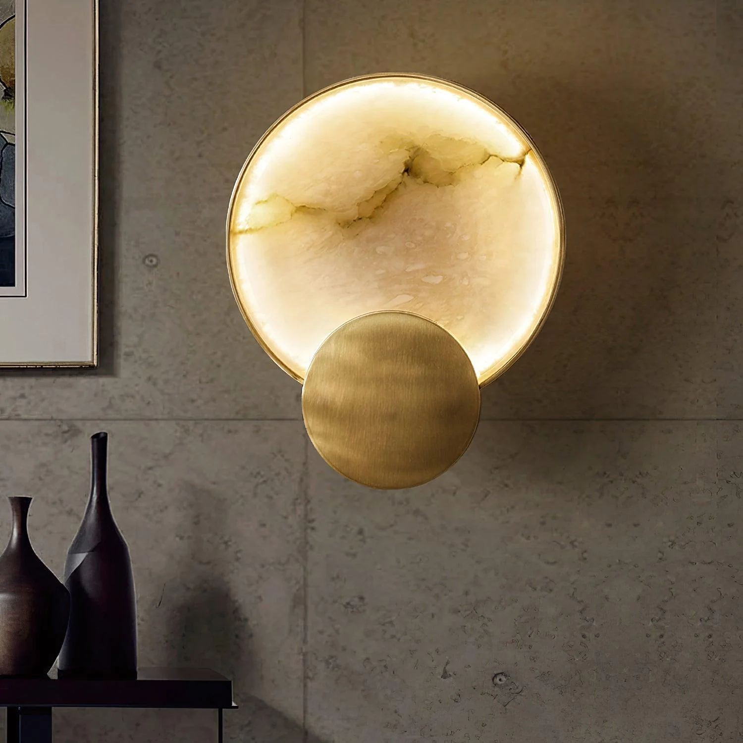 Terra Svet Alabaster Wall Lamp - Image 24