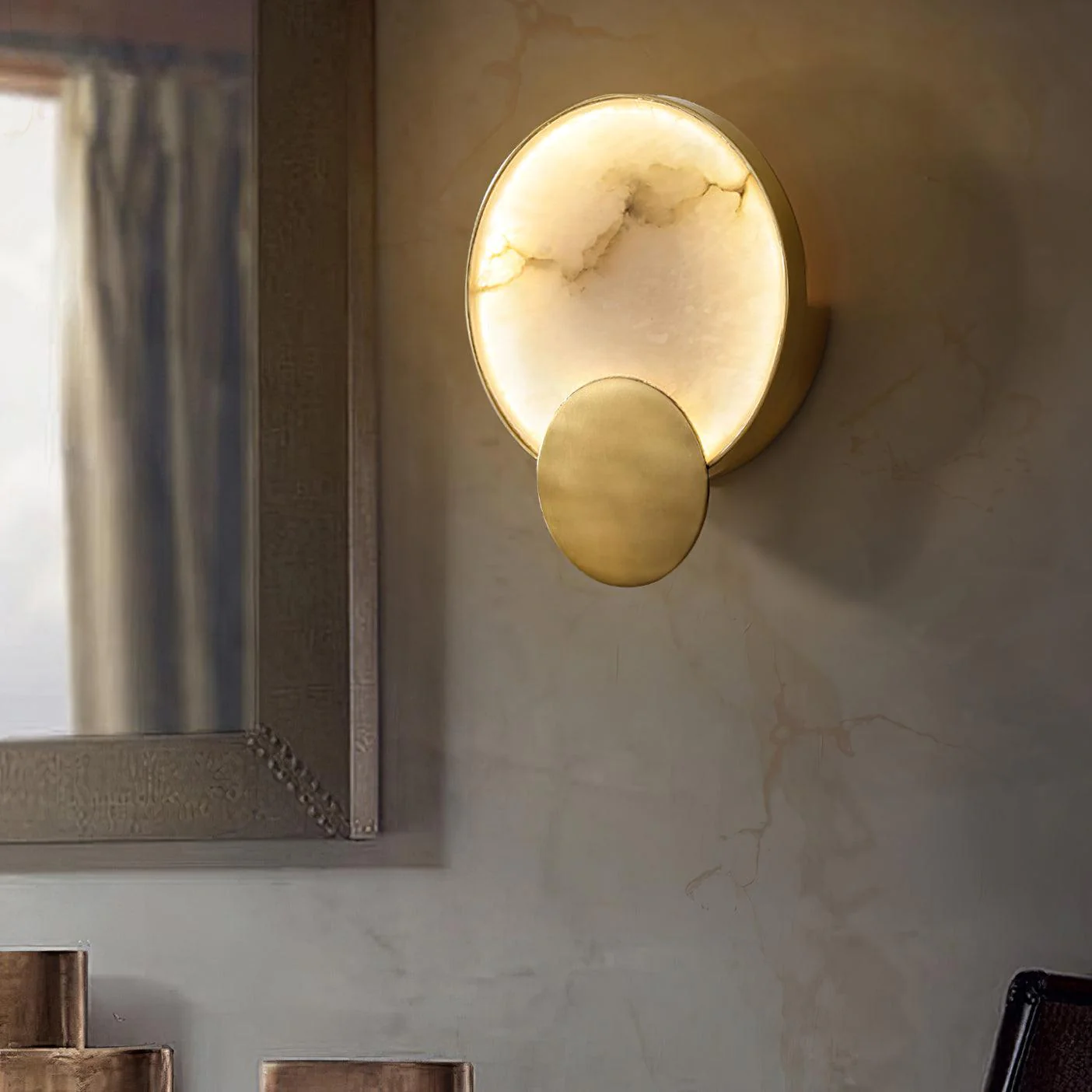 Terra Svet Alabaster Wall Lamp - Image 5