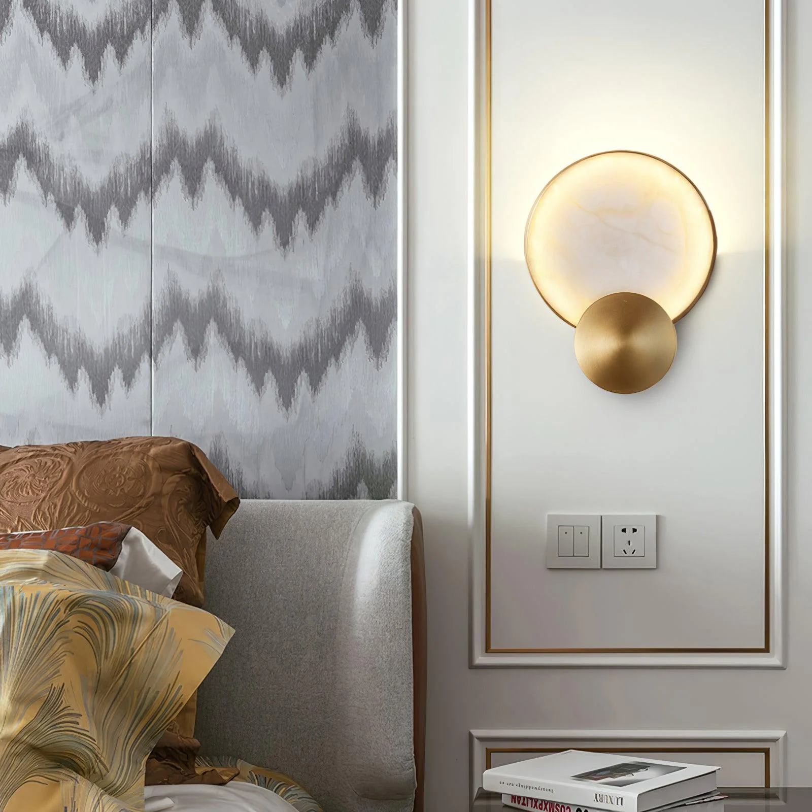 Terra Svet Alabaster Wall Lamp - Image 6