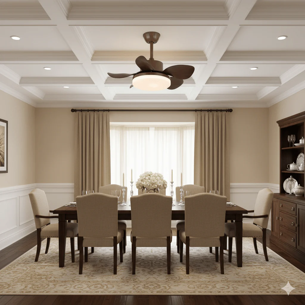 Terra Walnut Ceiling Fan Light - Image 2