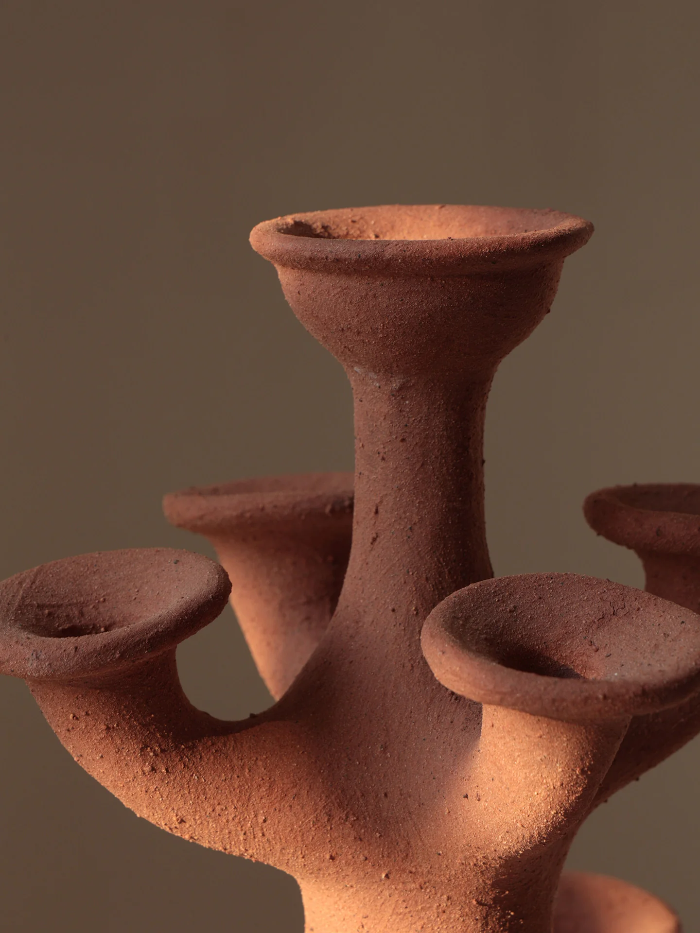 Terracotta Tree Candelabra - Image 21