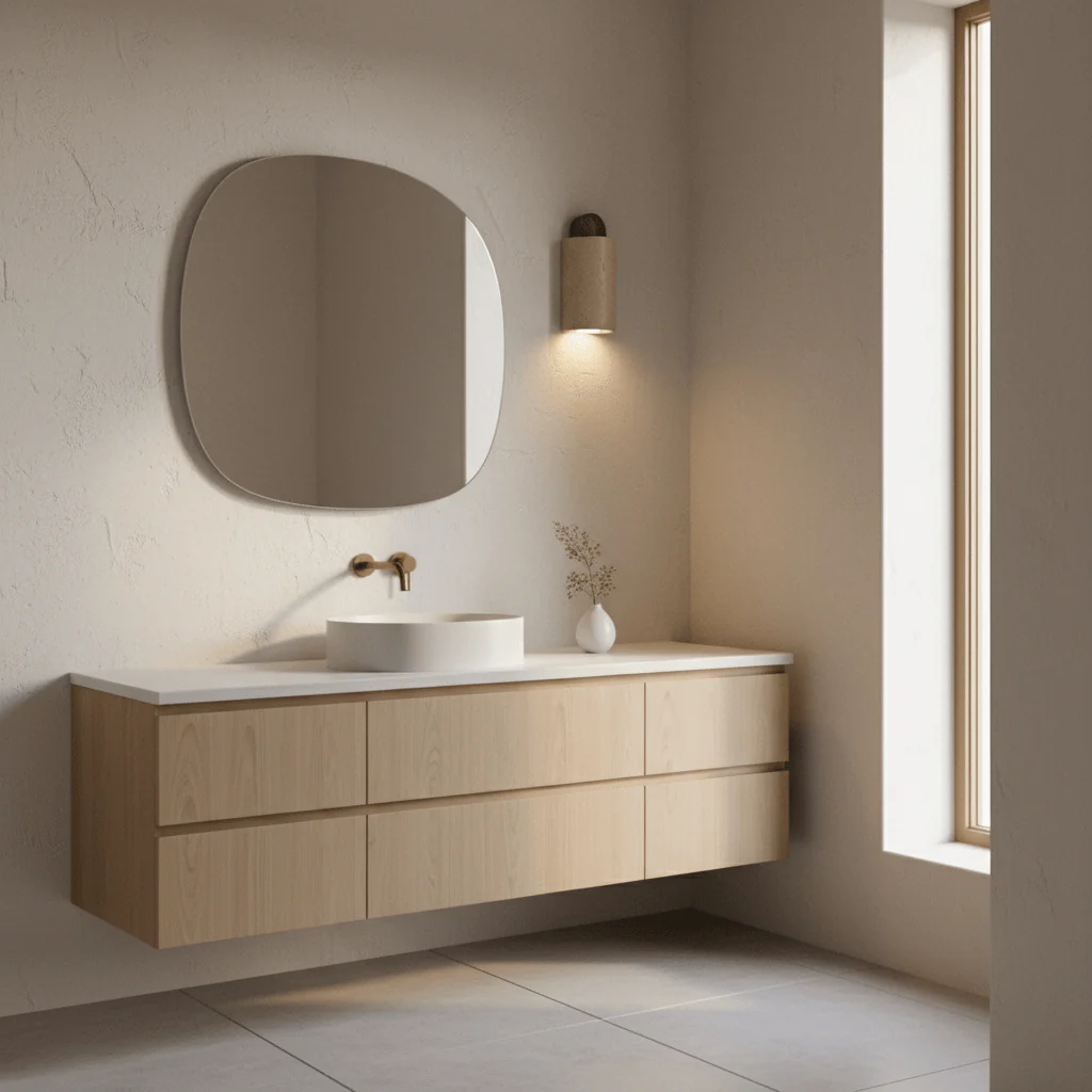 Travertine Cylinder Cap Wall Light - Image 9