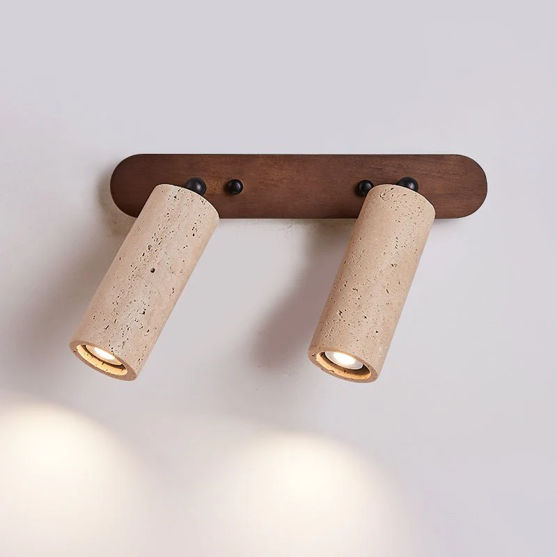 Travertine Triple Spotlight Wall Lamp - Image 13