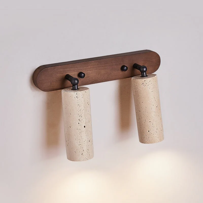 Travertine Triple Spotlight Wall Lamp - Image 14