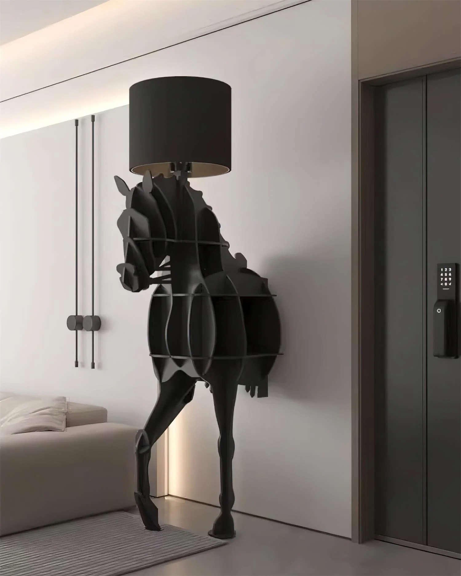 Tete Horse Floor Lamp - Image 32