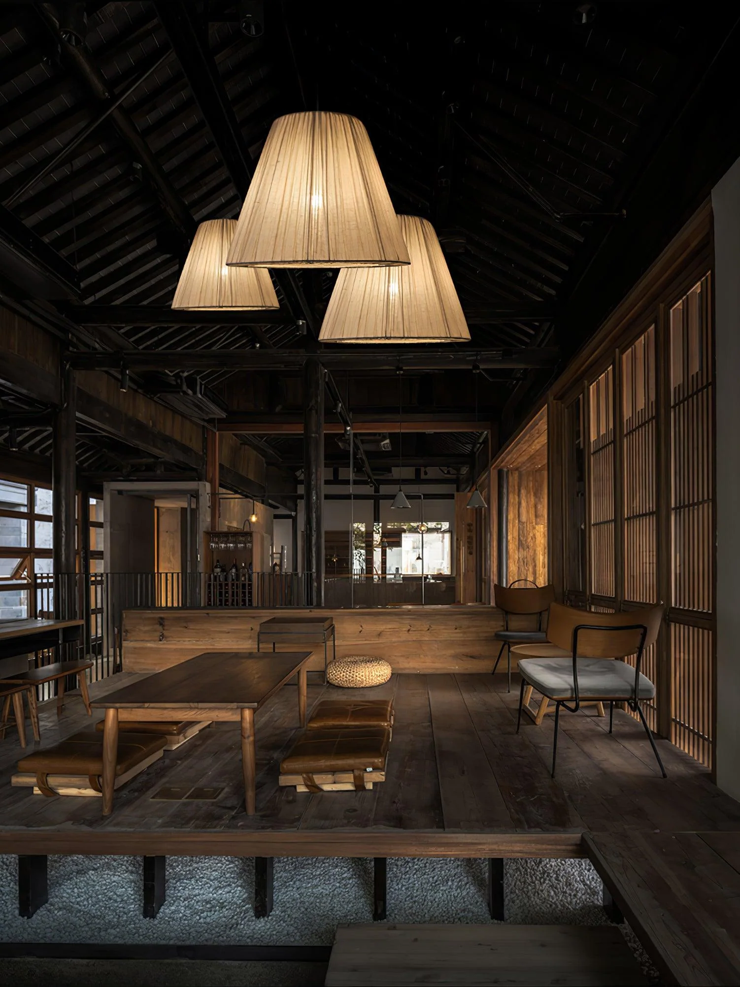 Textile Taper Pendant Lamp - Image 17