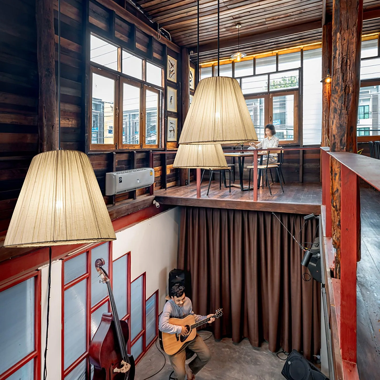 Textile Taper Pendant Lamp - Image 6