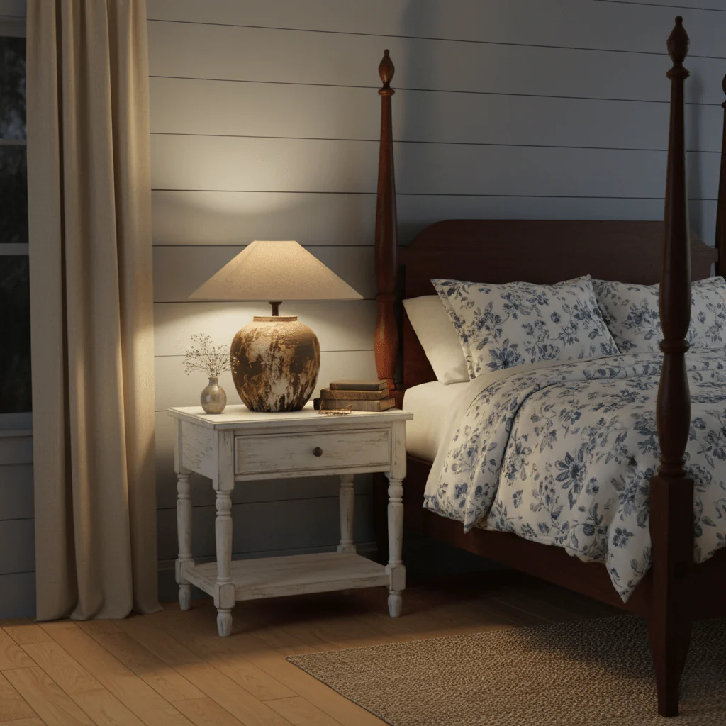 Textured Ceramic Jar Table Lamp - Image 4