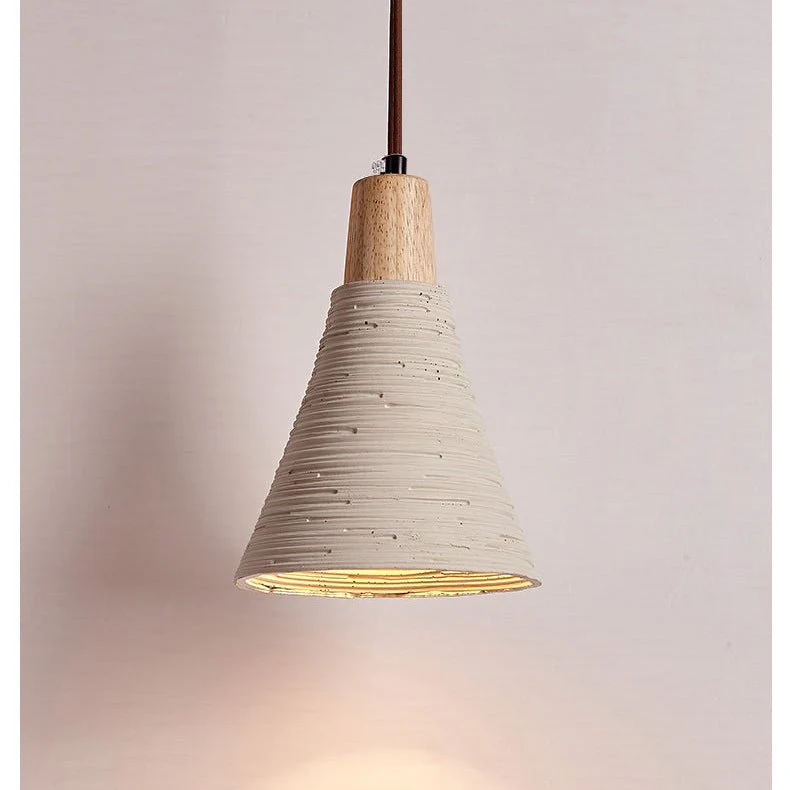 Textured Cone Pendant Light - Image 5
