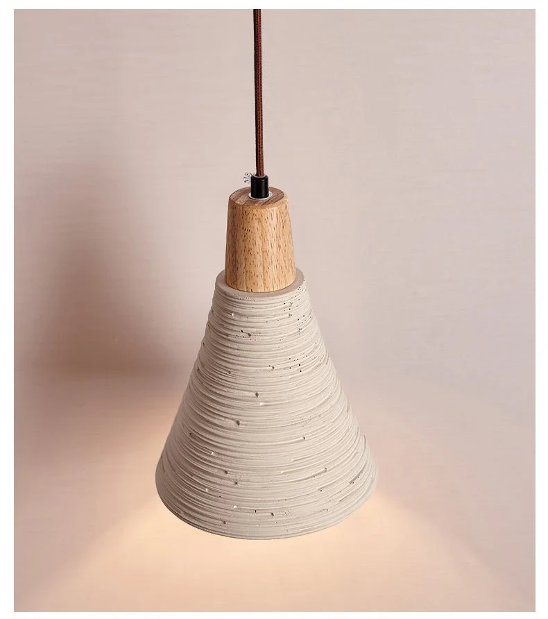 Textured Cone Pendant Light - Image 6
