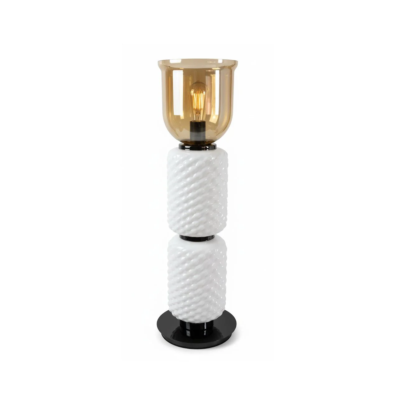Textured Layered Glass table Light - Image 6