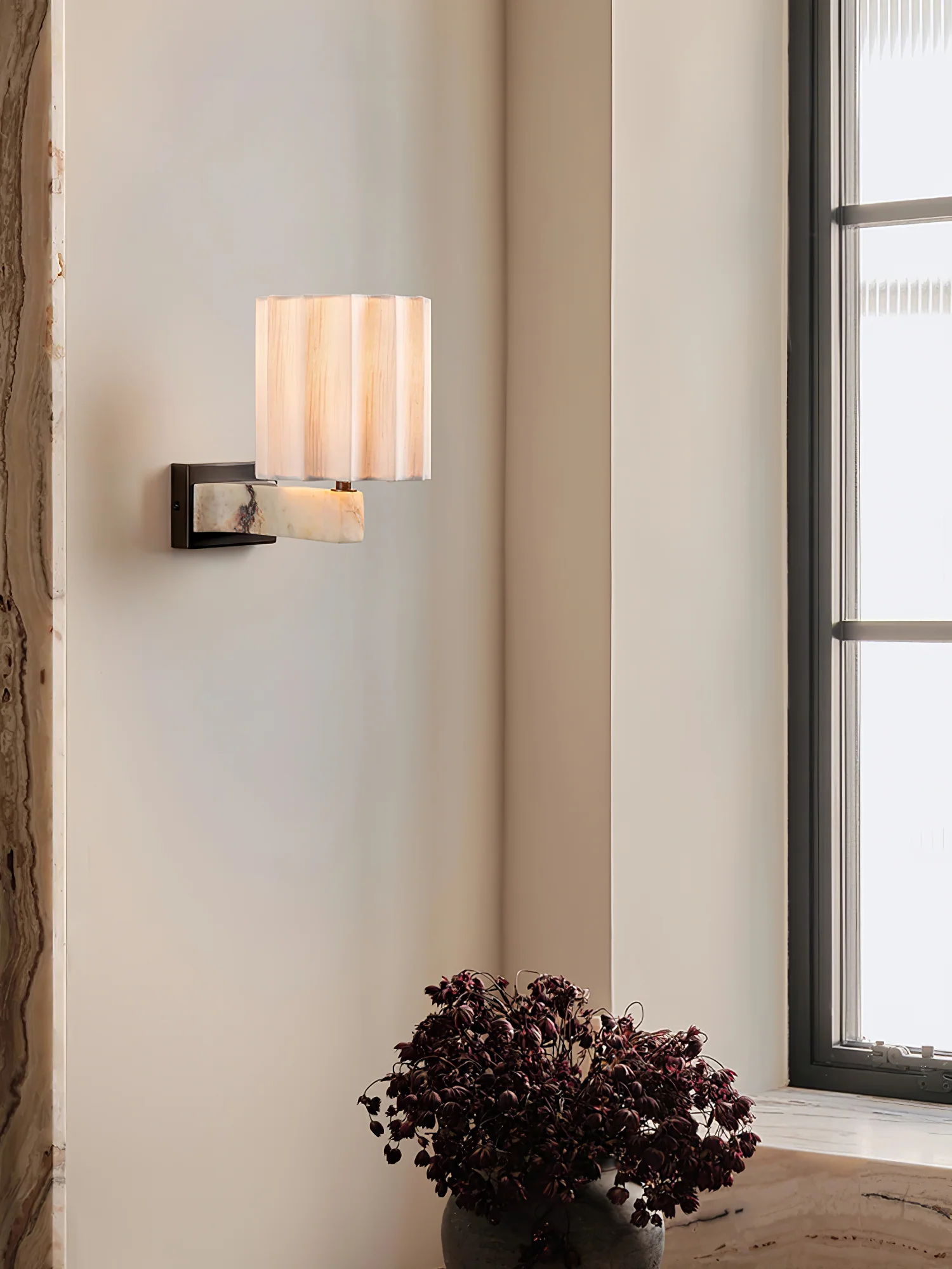 Textured Shade Wall Sconce - Image 9