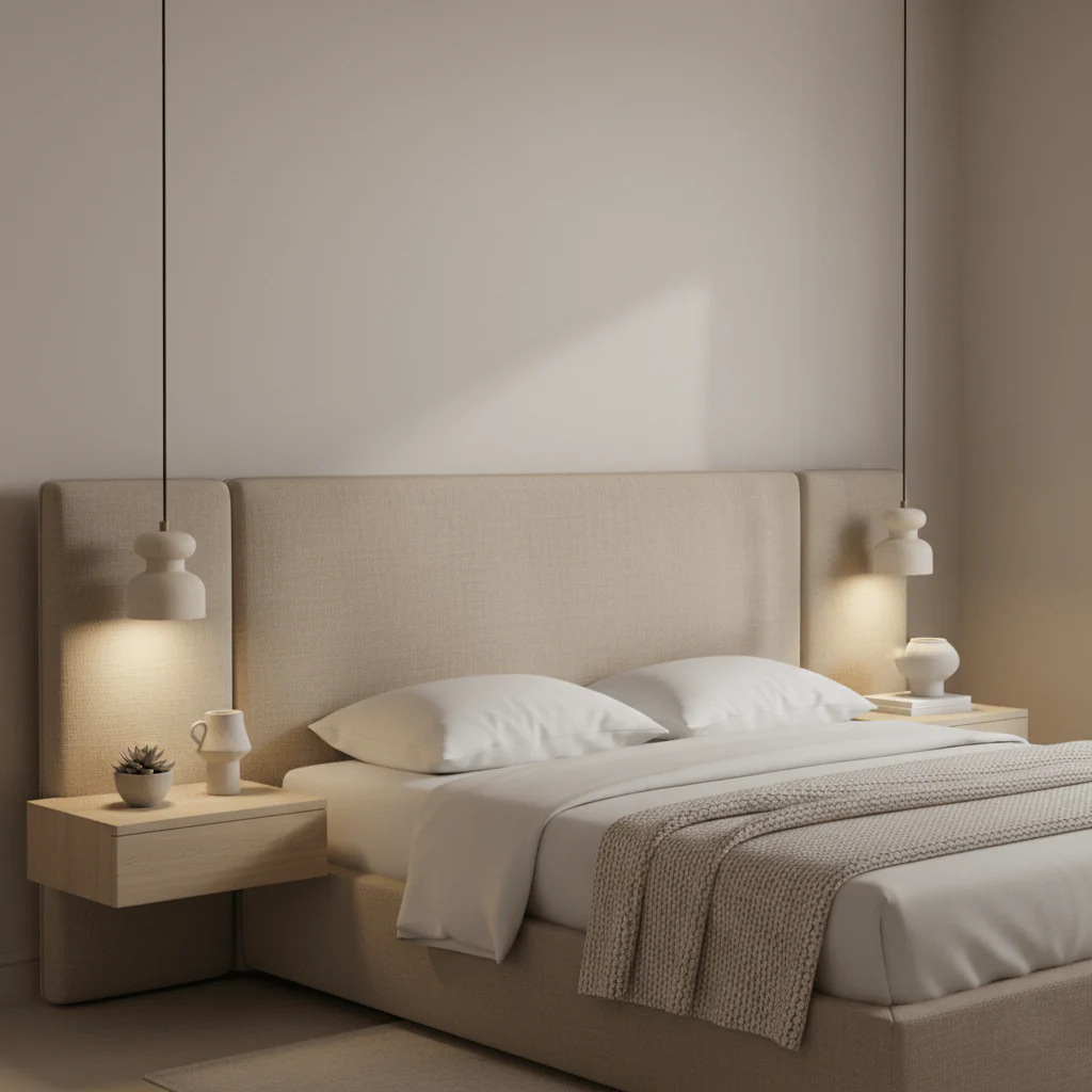 Textured Travertine Gourd Pendant Light - Image 5