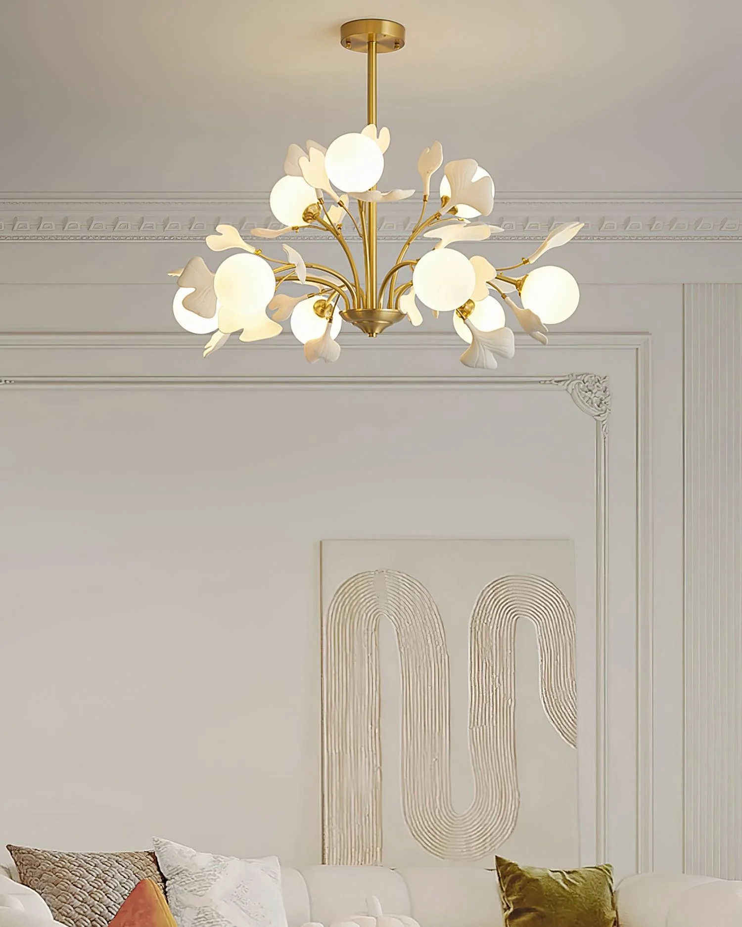 Thalassa Gingko Chandelier - Image 13
