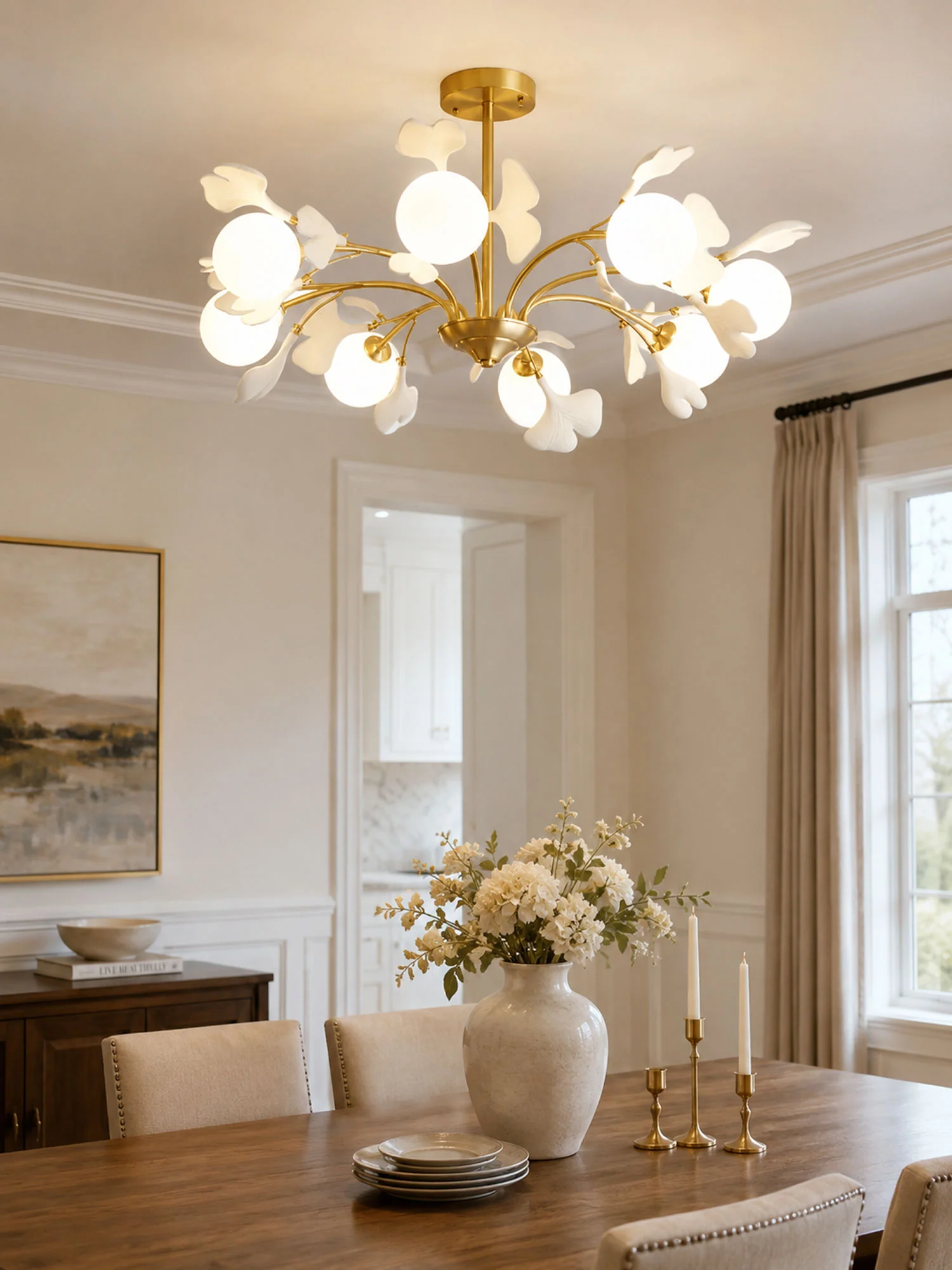 Thalassa Gingko Chandelier - Image 3