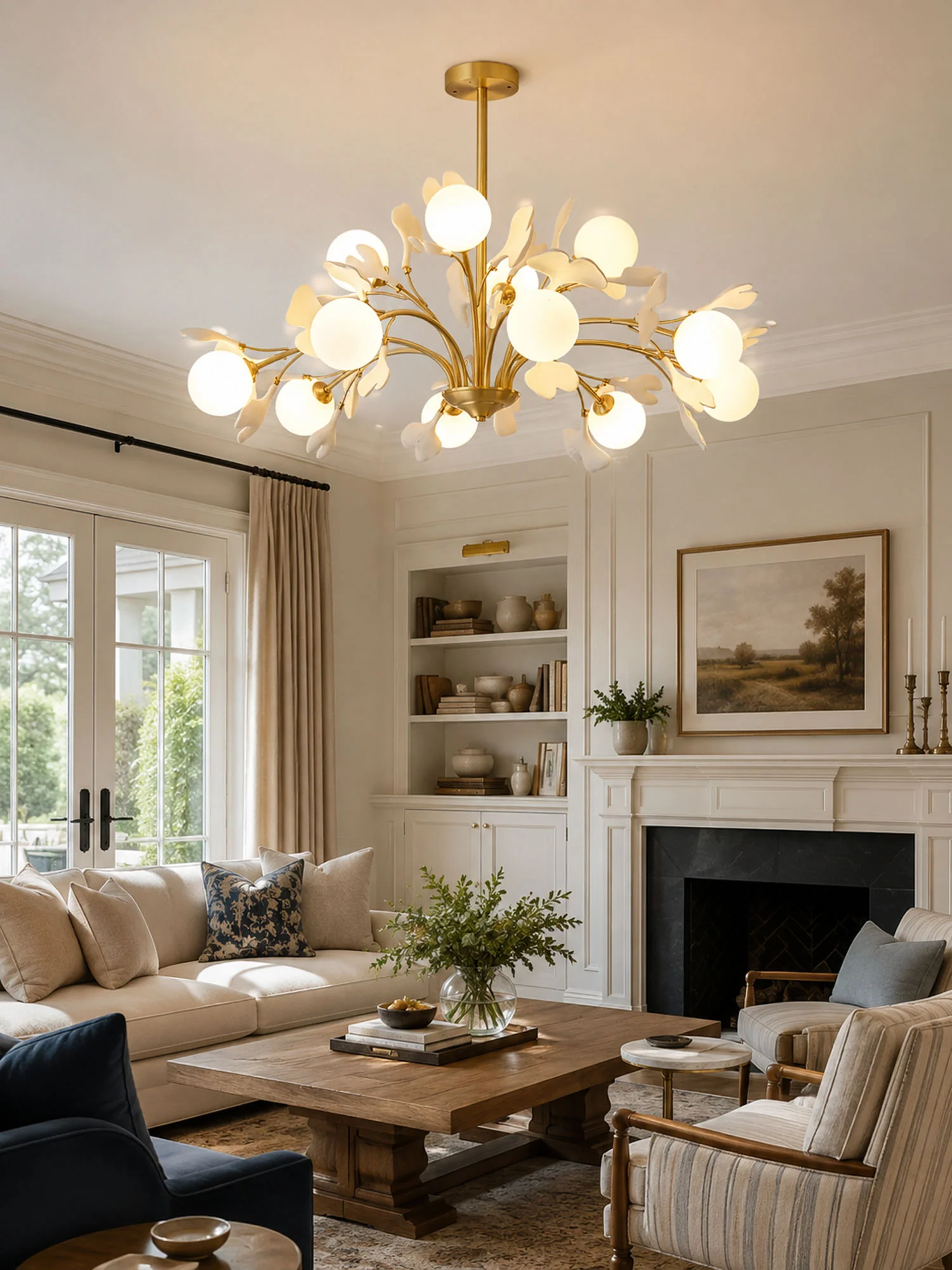 Thalassa Gingko Chandelier - Image 4
