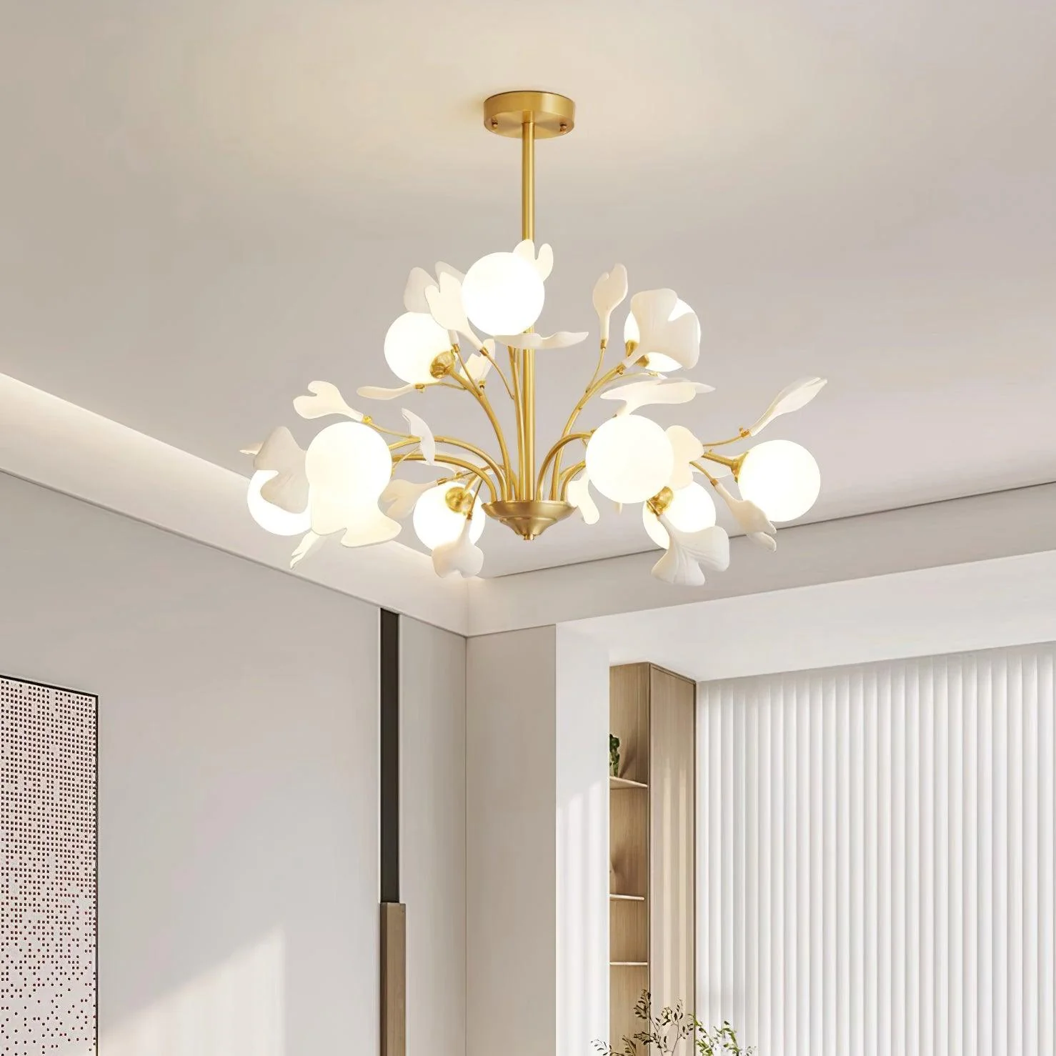 Thalassa Gingko Chandelier - Image 8