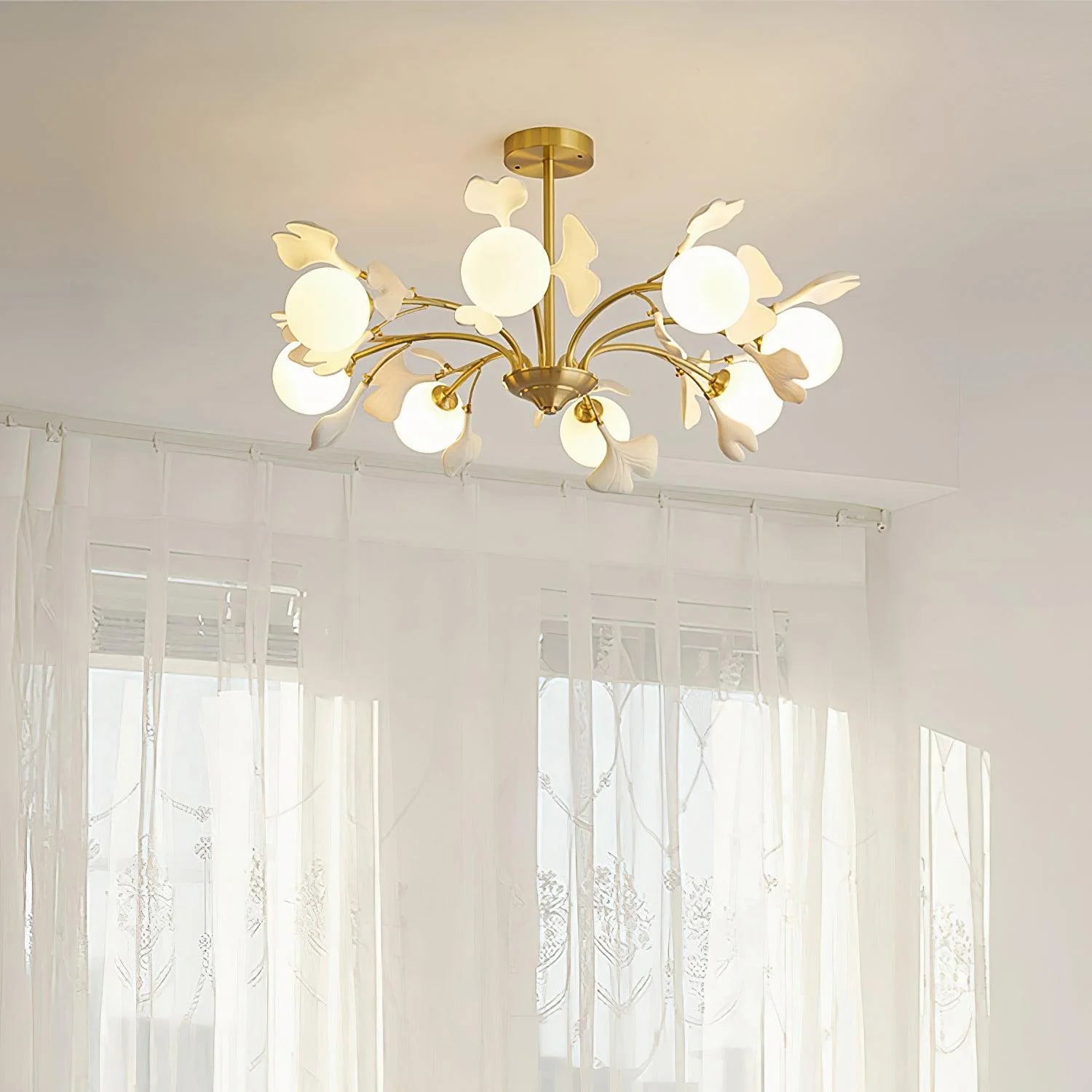 Thalassa Gingko Chandelier - Image 9