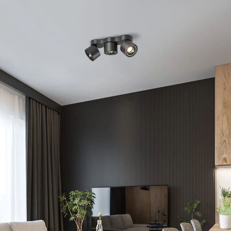 Three-heads Rotating Folding Ceiling Lamp - Image 3