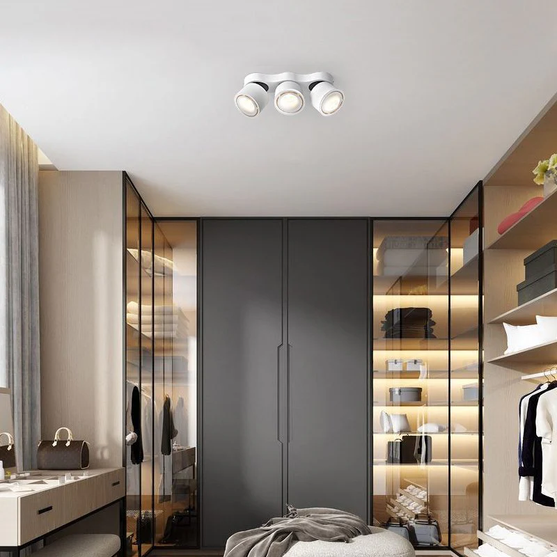Three-heads Rotating Folding Ceiling Lamp - Image 6