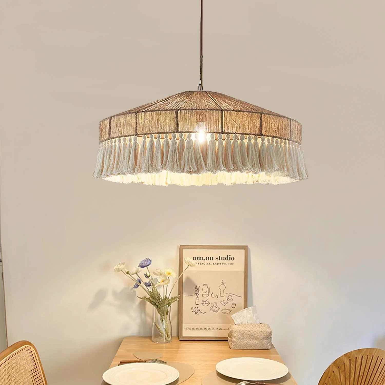 Tidecroft Tassel Pendant Lamp - Image 28