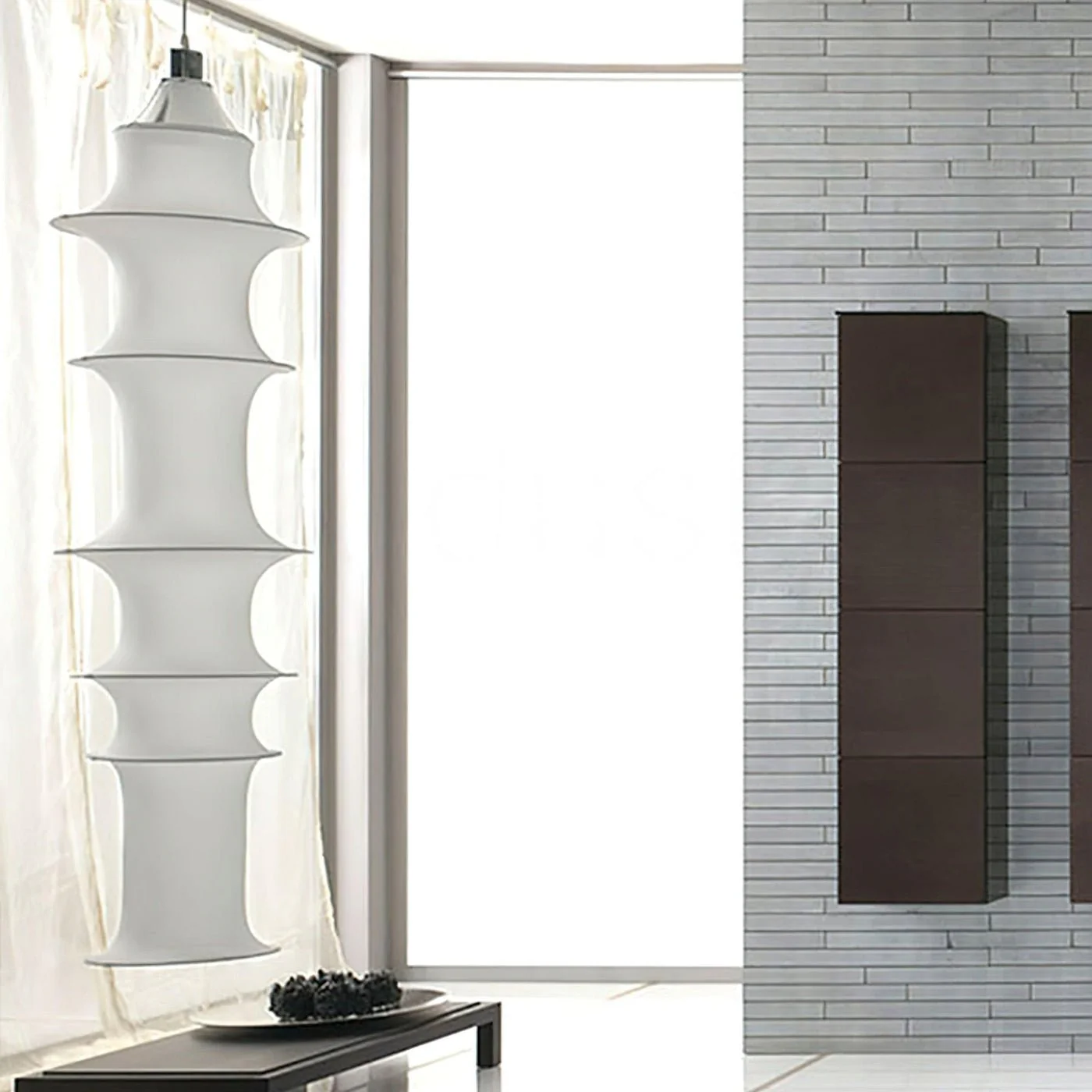 Tiered Column Pendant Light - Image 11