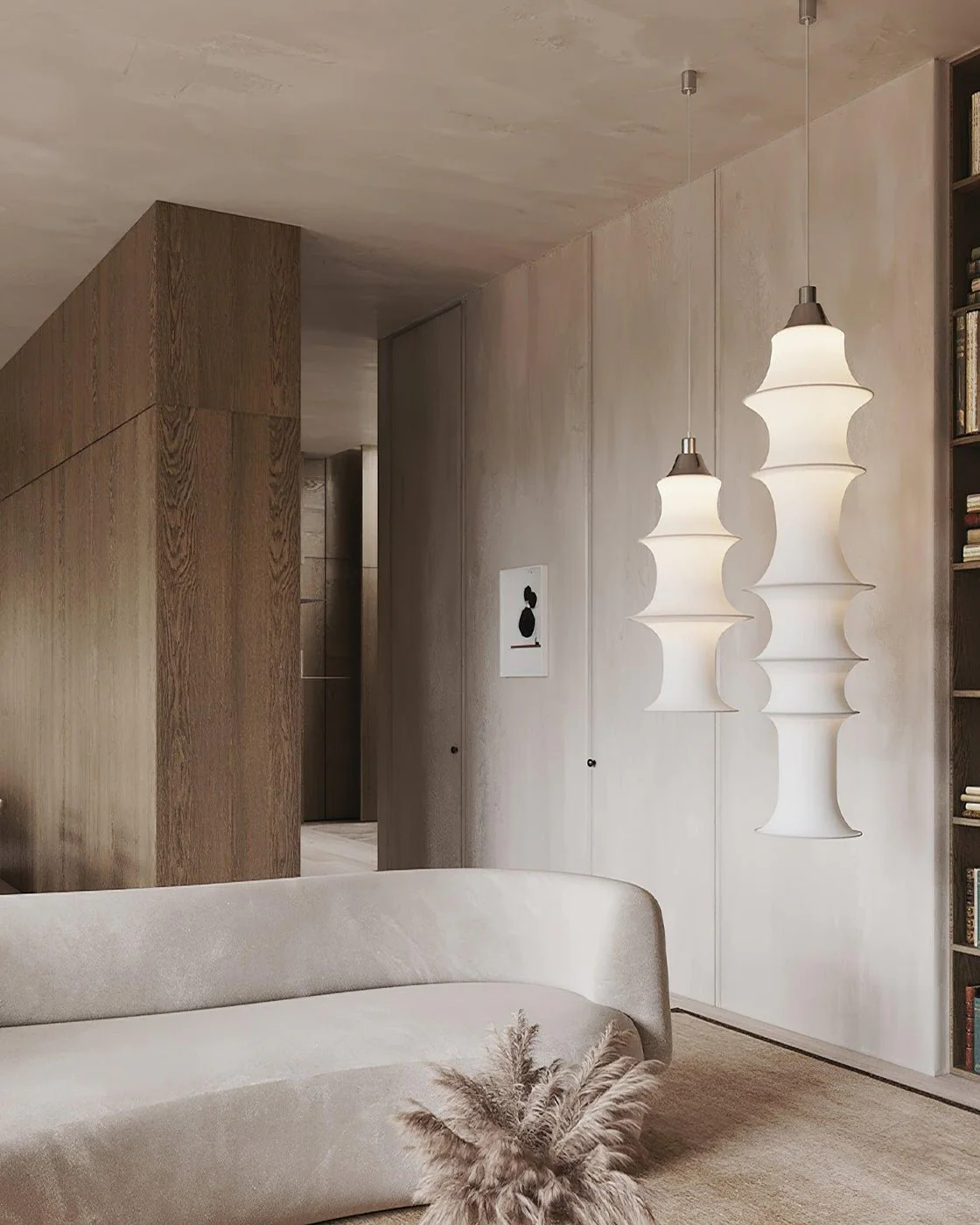 Tiered Column Pendant Light - Image 12
