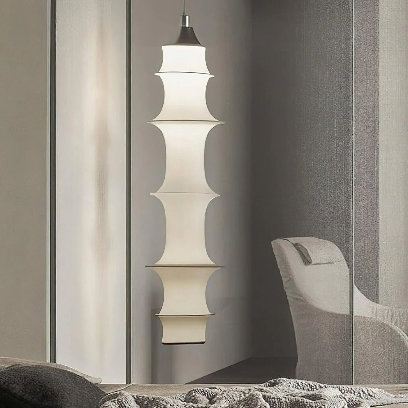 Tiered Column Pendant Light - Image 18