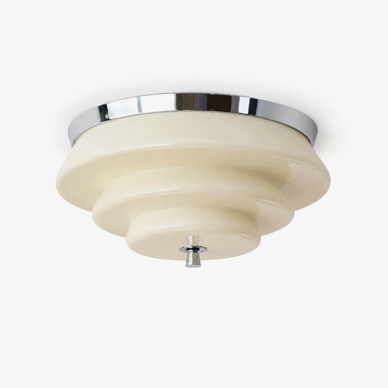 Tiered Glass Ceiling Light