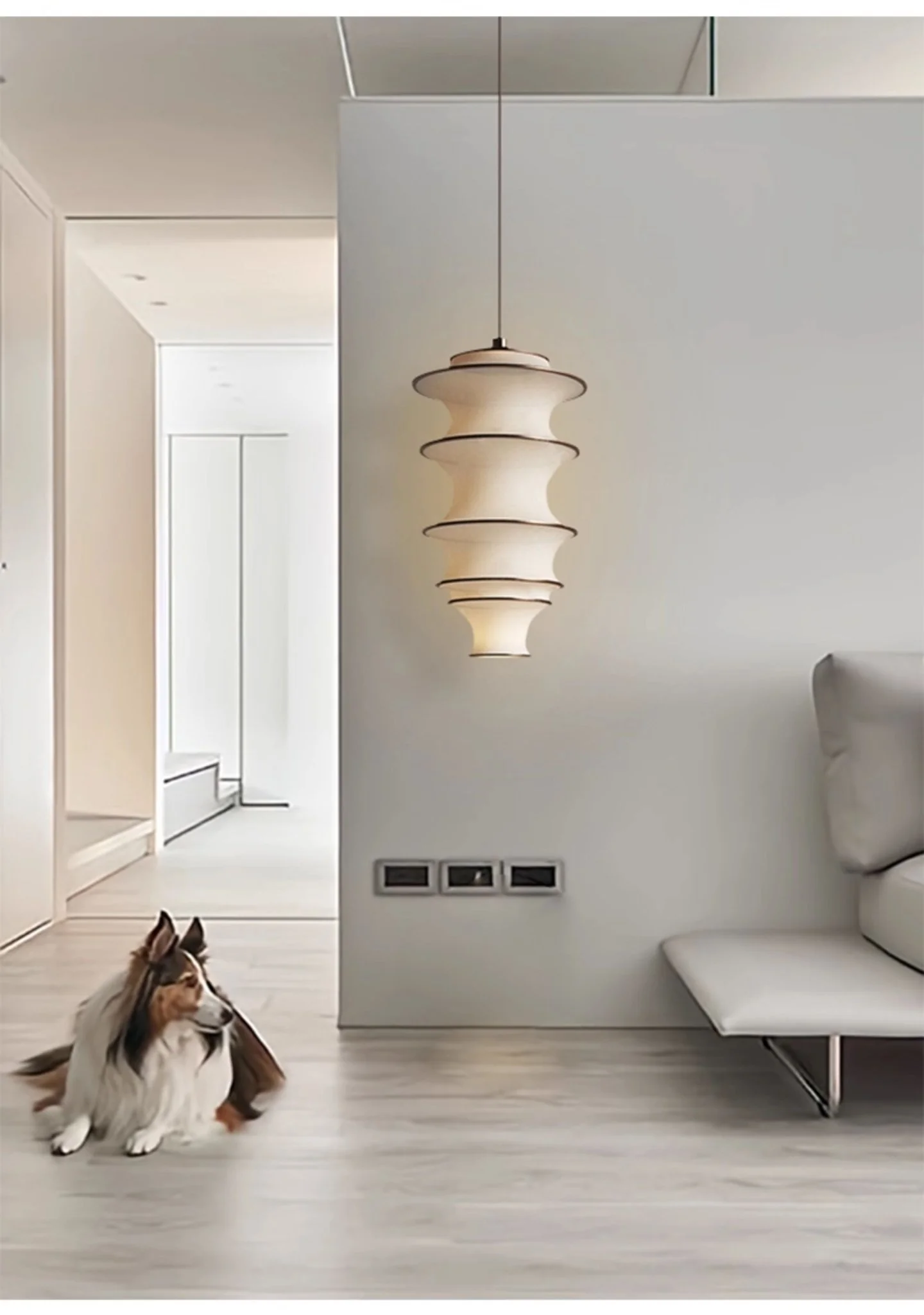 Tiered Wave Pendant Light - Image 9