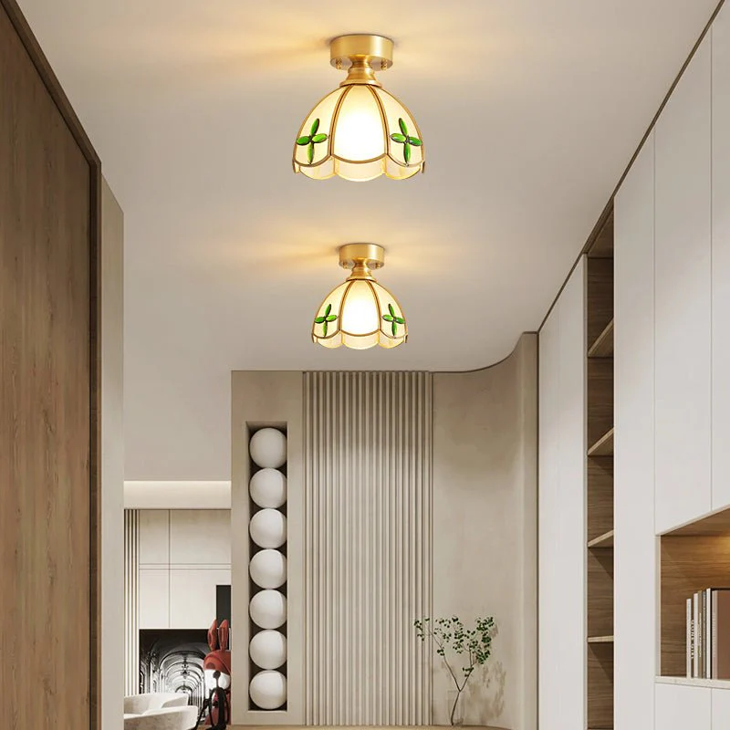 Tiffany Floral Ceiling Lamp - Image 3