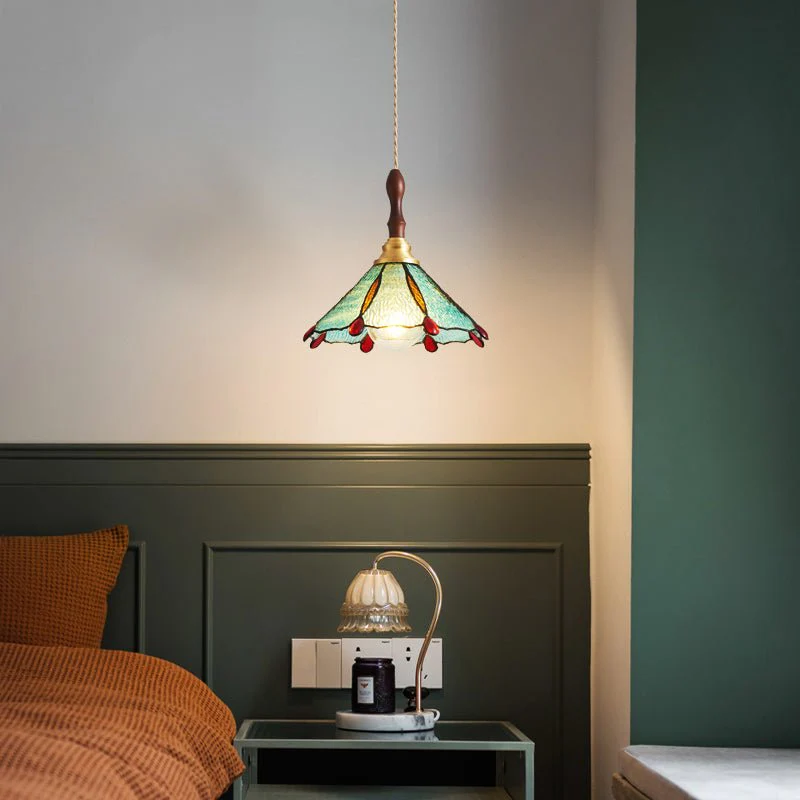 Tiffany Floral Pendant Lamp - Image 4