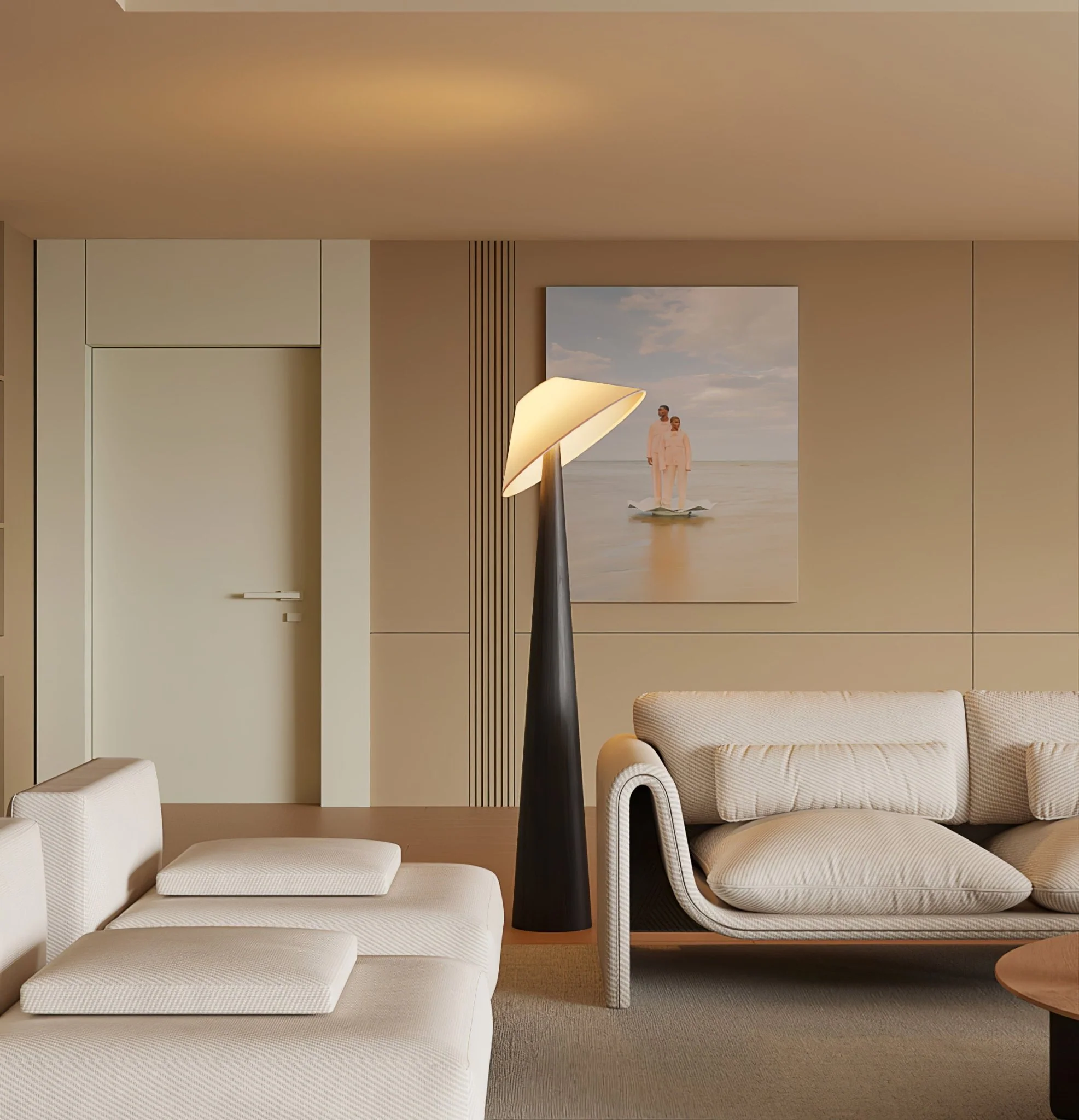 Tilt Hat Wooden Floor Lamp - Image 28