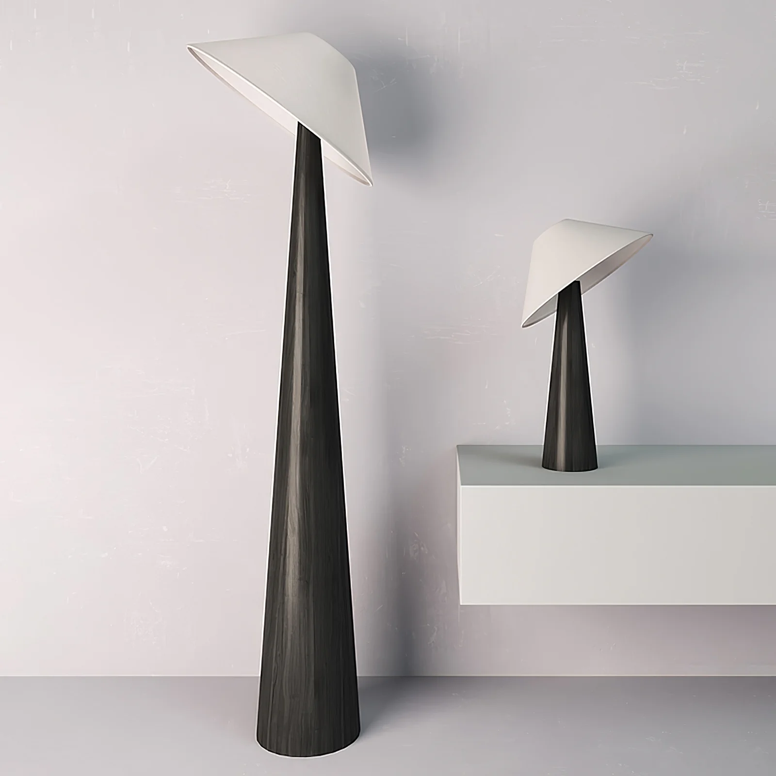 Tilt Hat Wooden Floor Lamp - Image 32