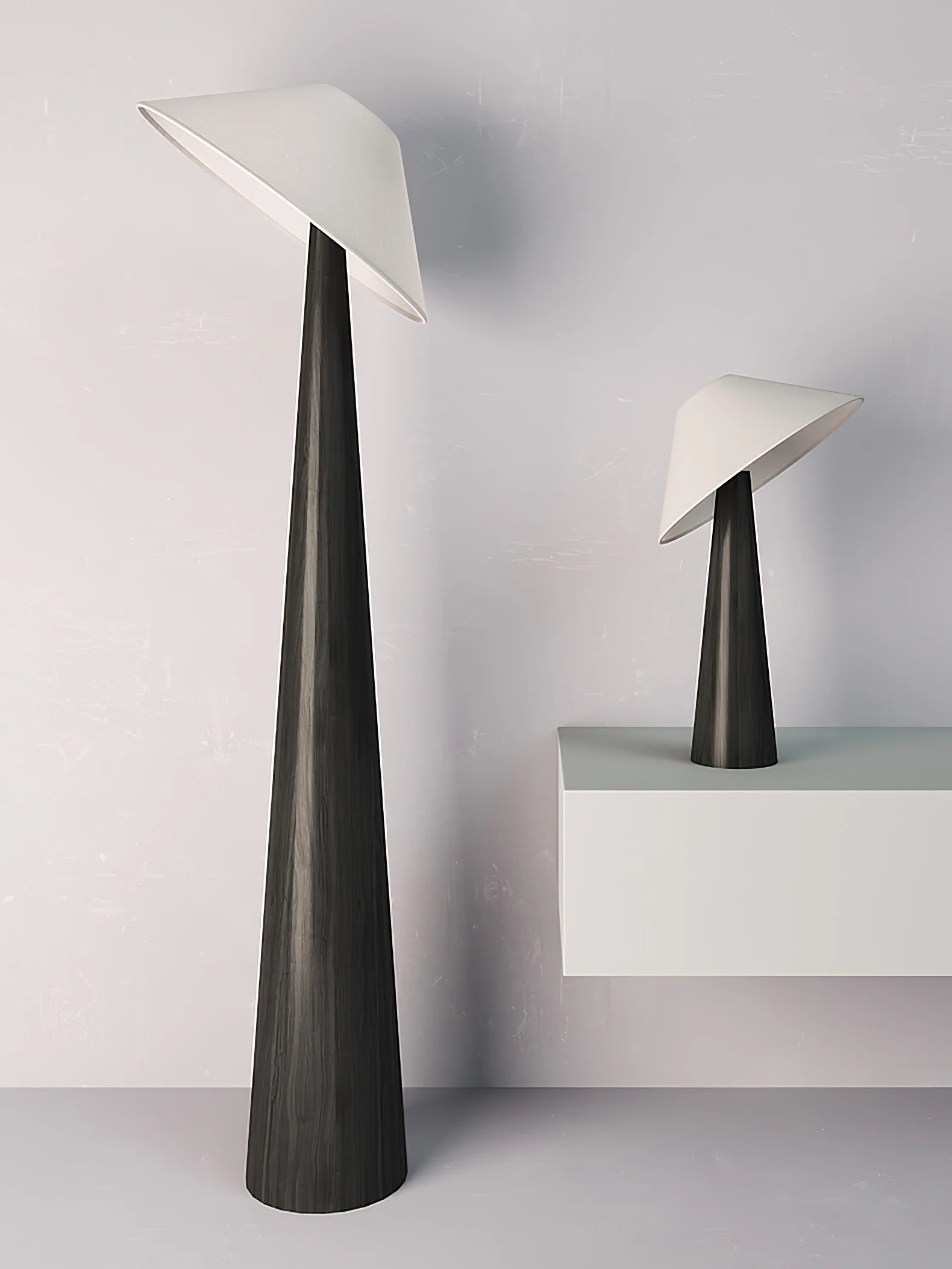 Tilt Hat Wooden Floor Lamp - Image 33