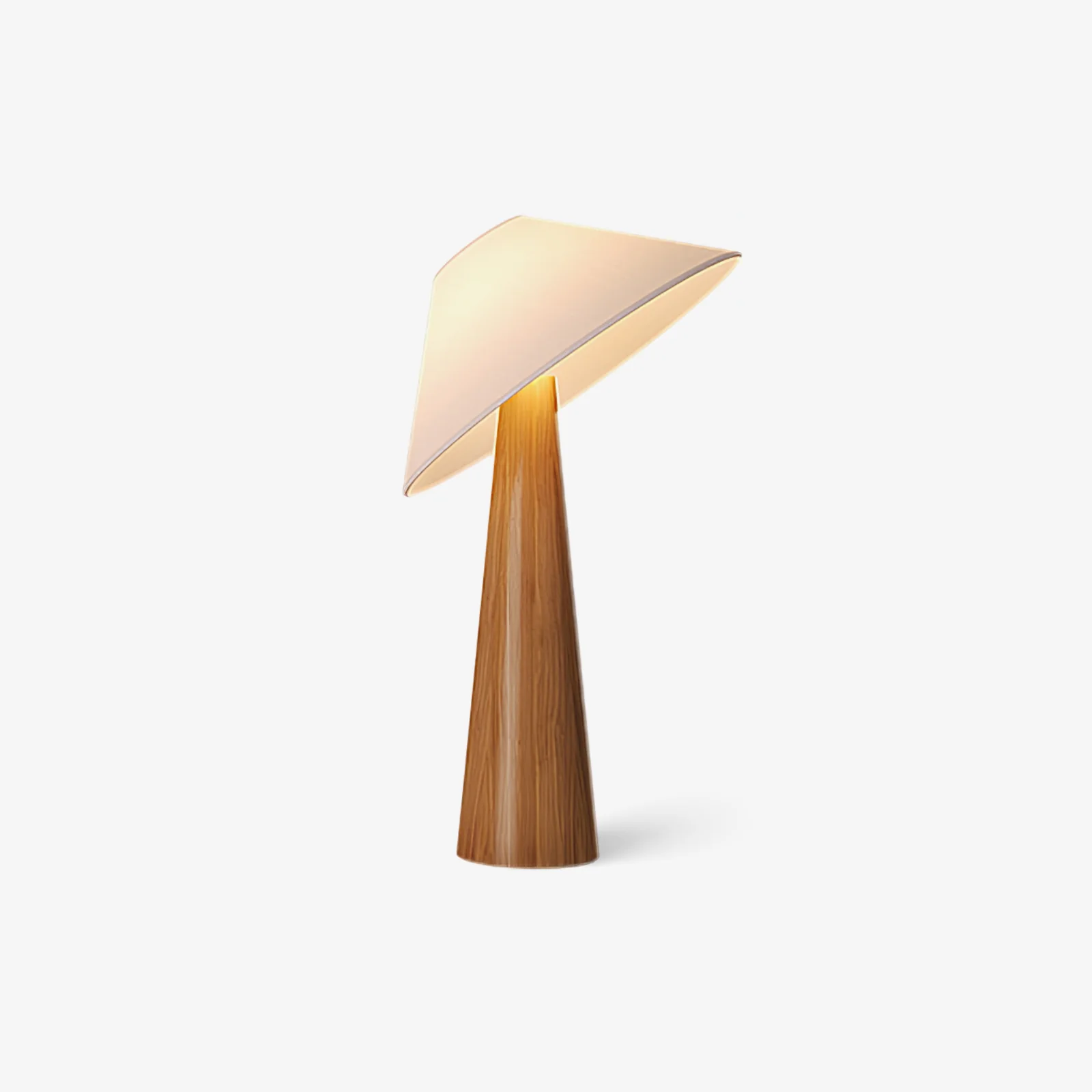 Tilt Hat Wooden Table Lamp - Image 12
