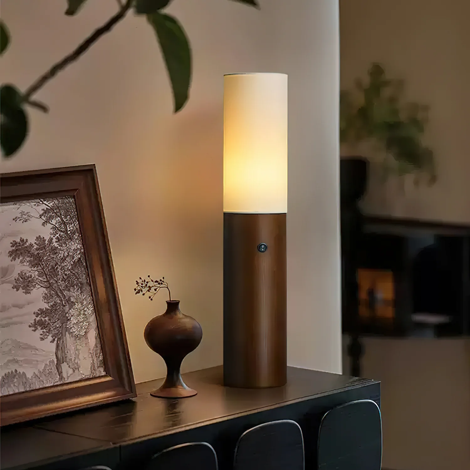 Timber Column Floor Lamp - Image 5