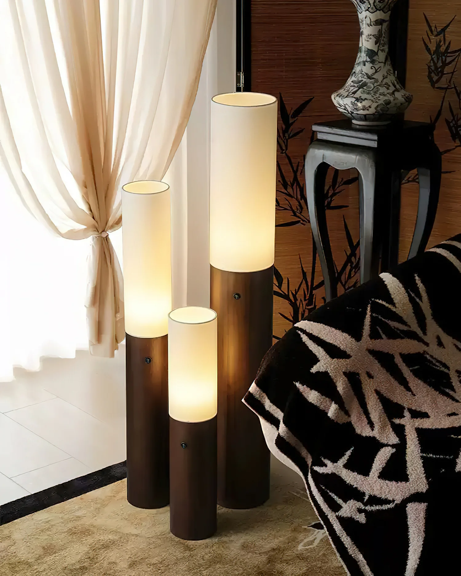 Timber Column Floor Lamp - Image 8