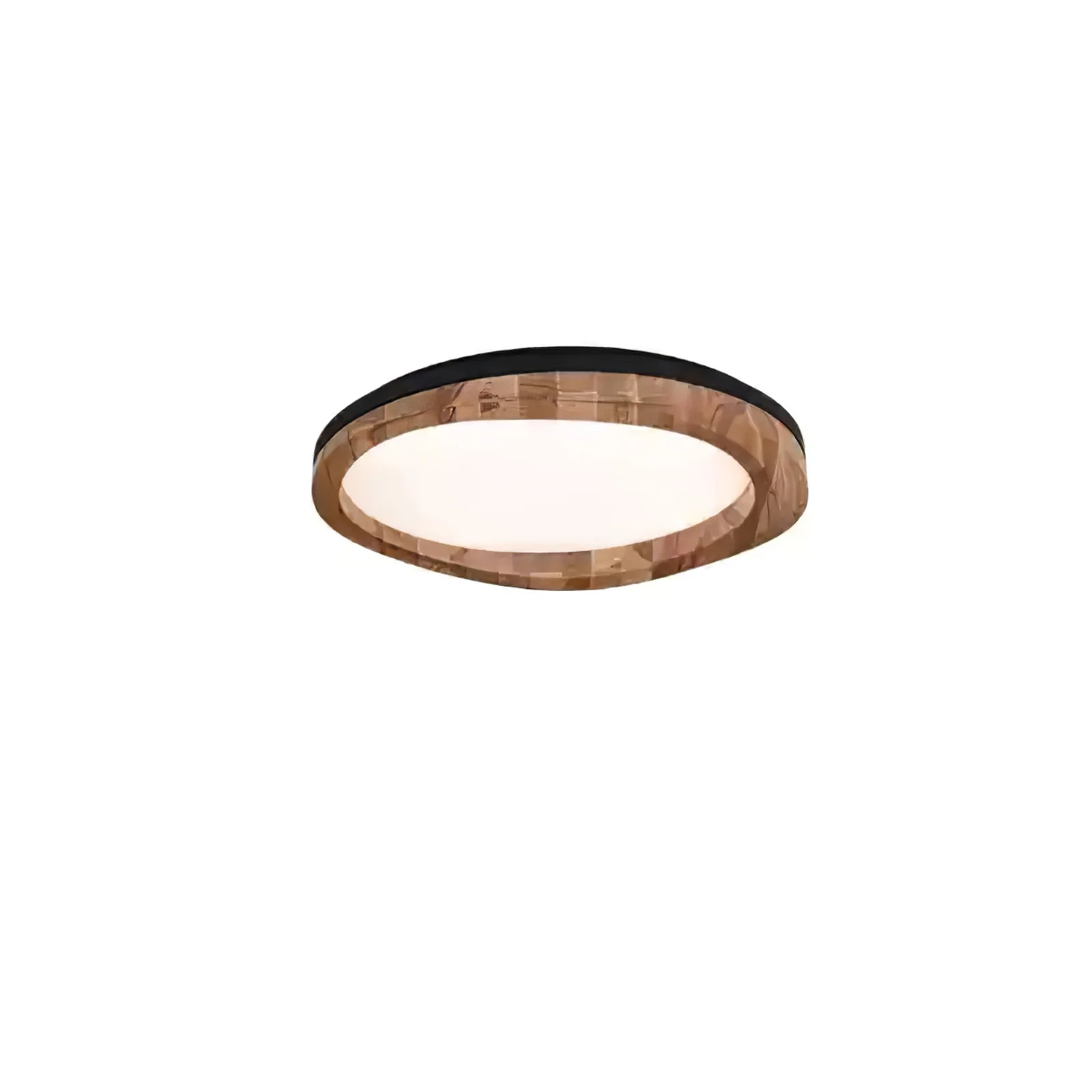 Timber Round Wood Ceiling Lamp - Image 30