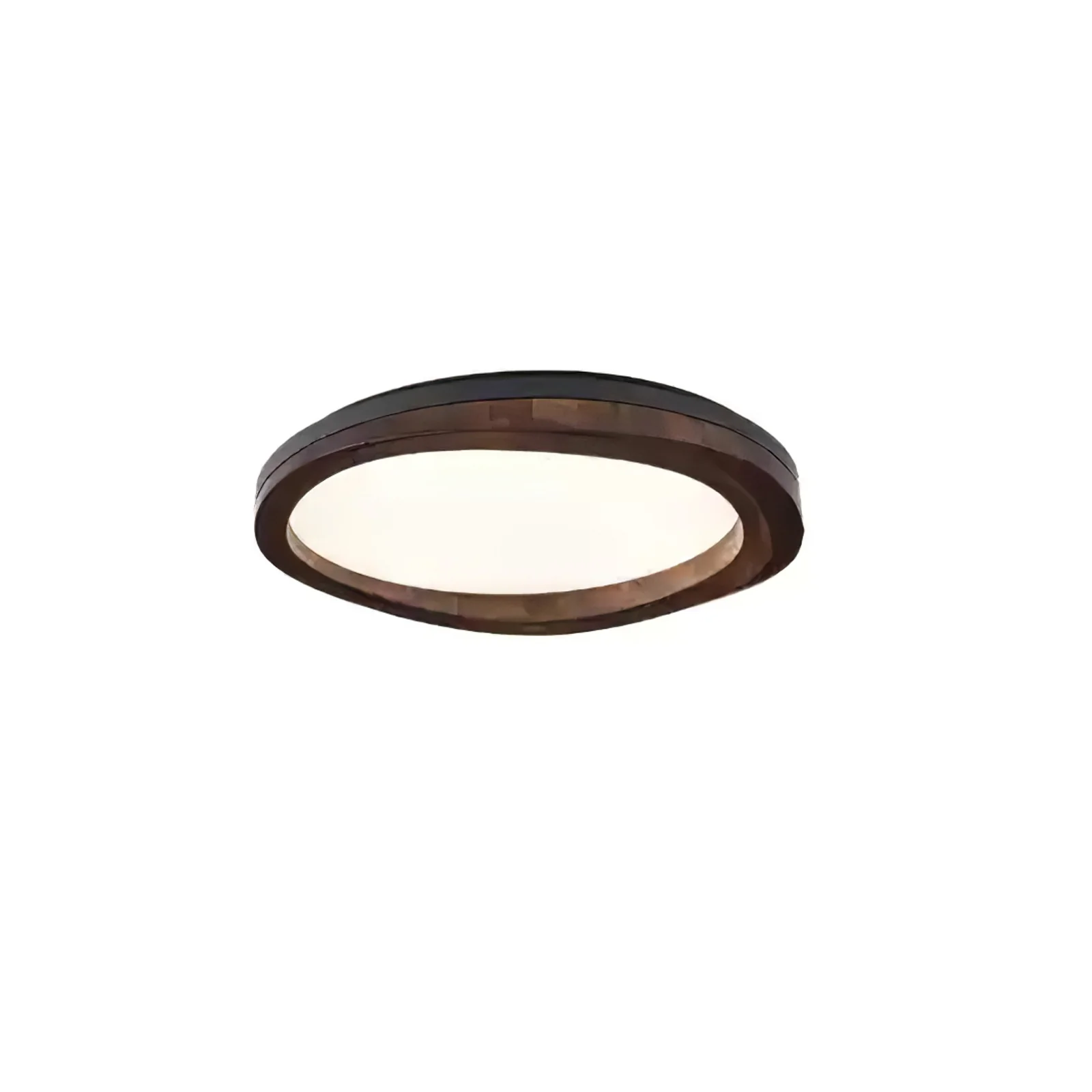 Timber Round Wood Ceiling Lamp - Image 39