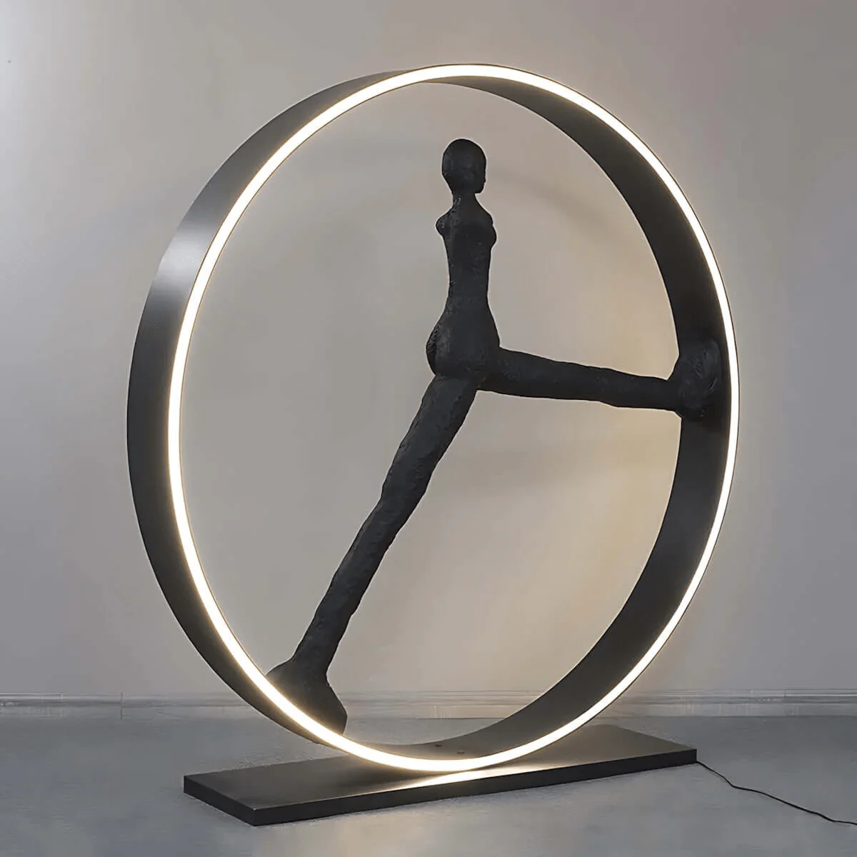 Time Walker Sculpture Floor Lamp - Image 5