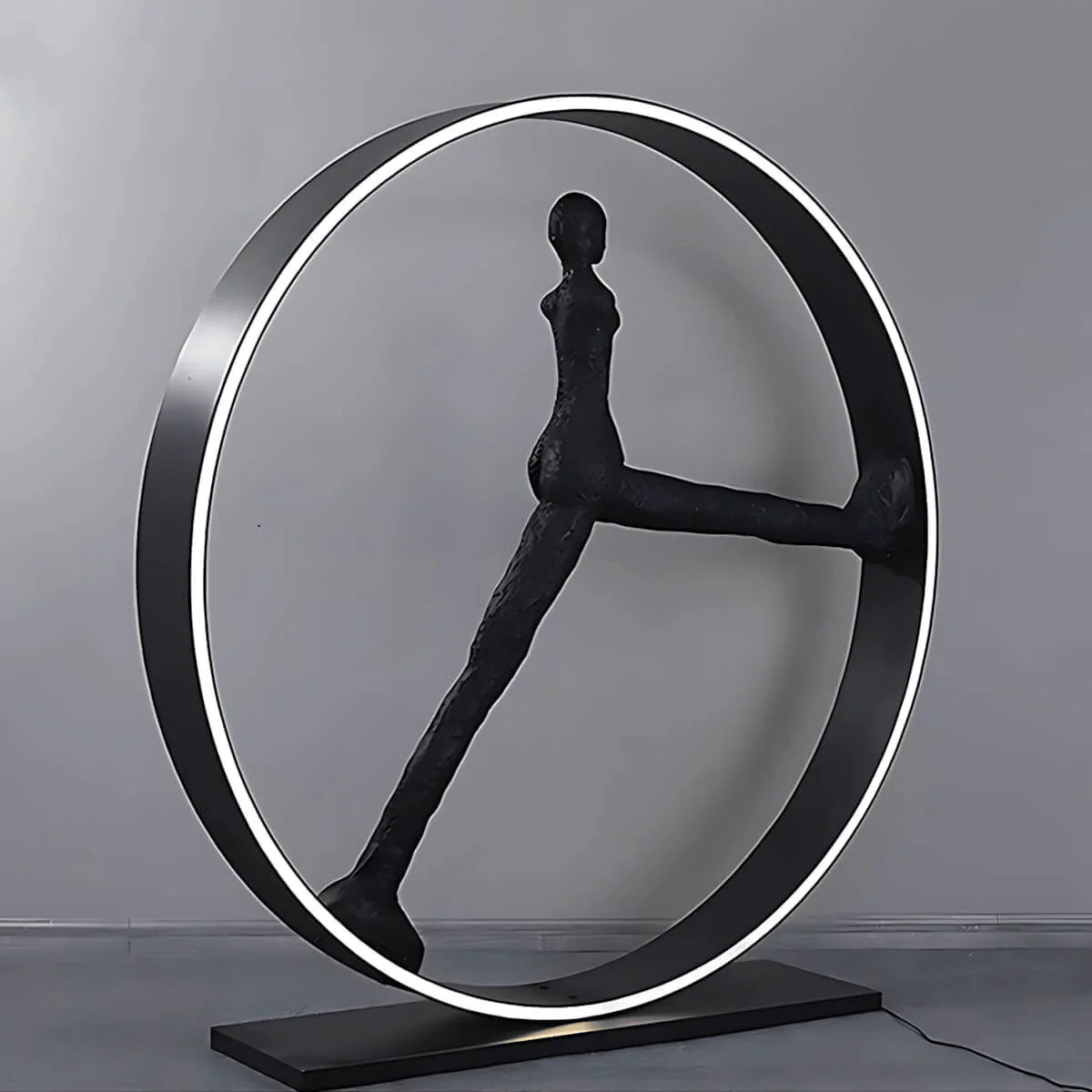 Time Walker Sculpture Floor Lamp - Image 7