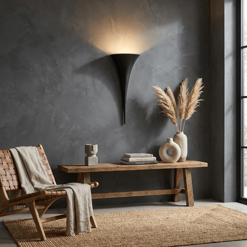 Torch Cone Wall Sconce - Image 8