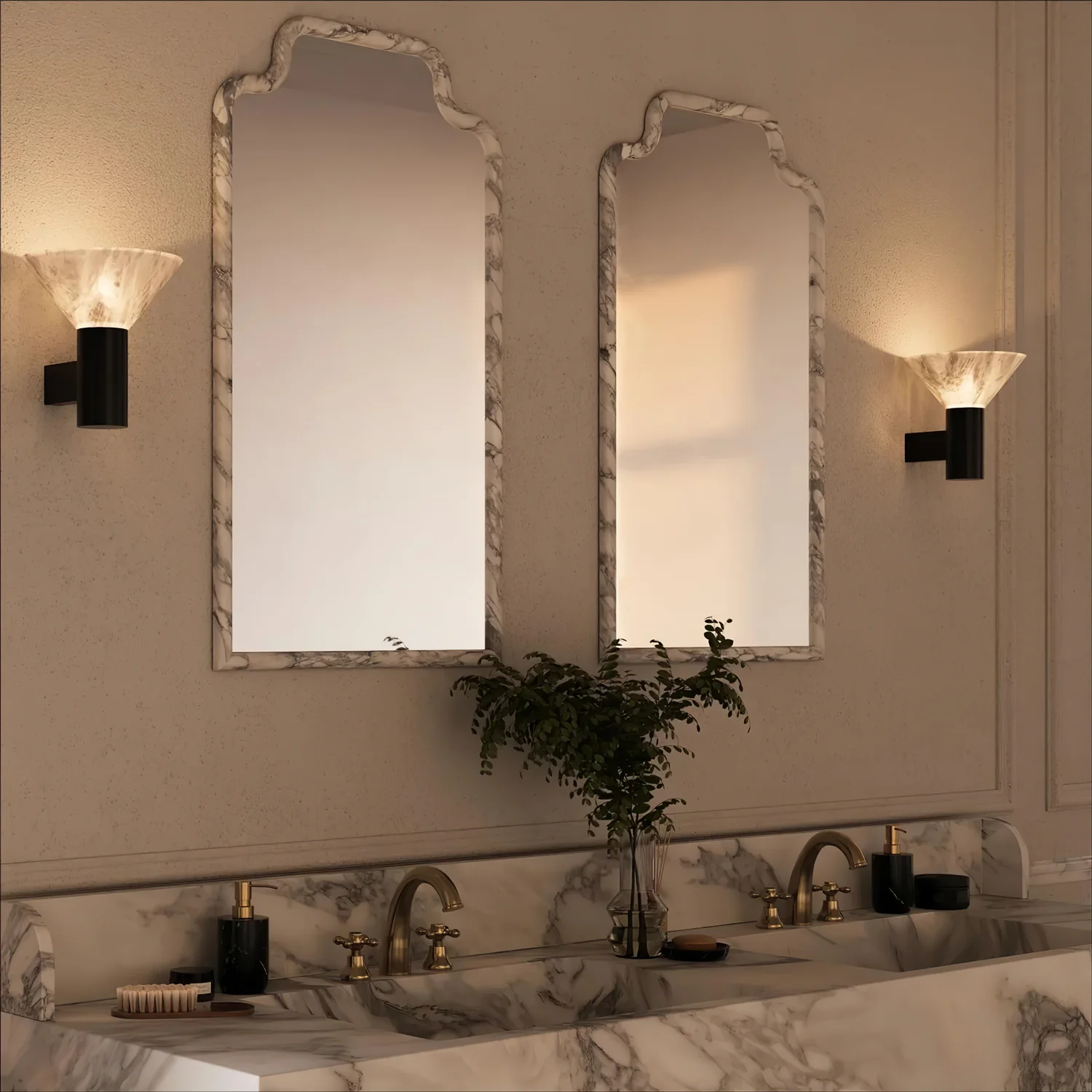 Torres Alabaster Wall Sconce - Image 11