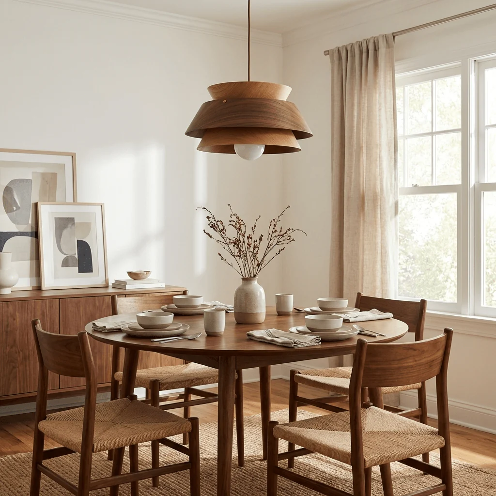 Torven Wood Pendant Lamp - Image 6