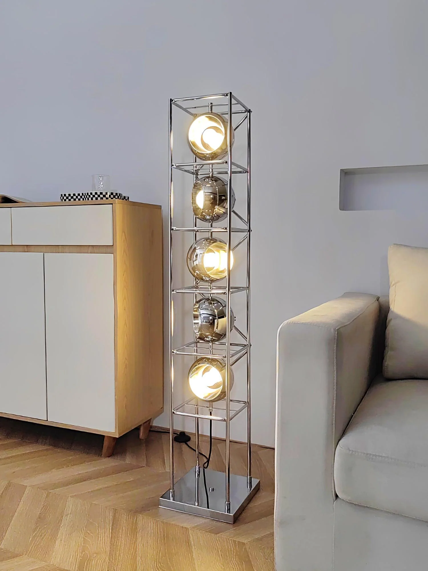 Tower of Spheres Floor Lamp - Image 13