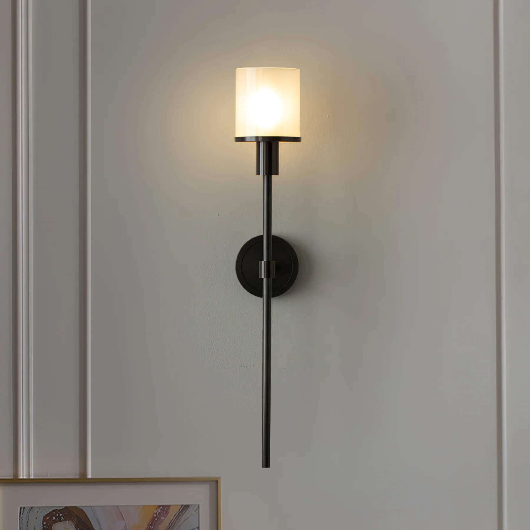 Tracie Classic Alabaster Sconce - Image 13